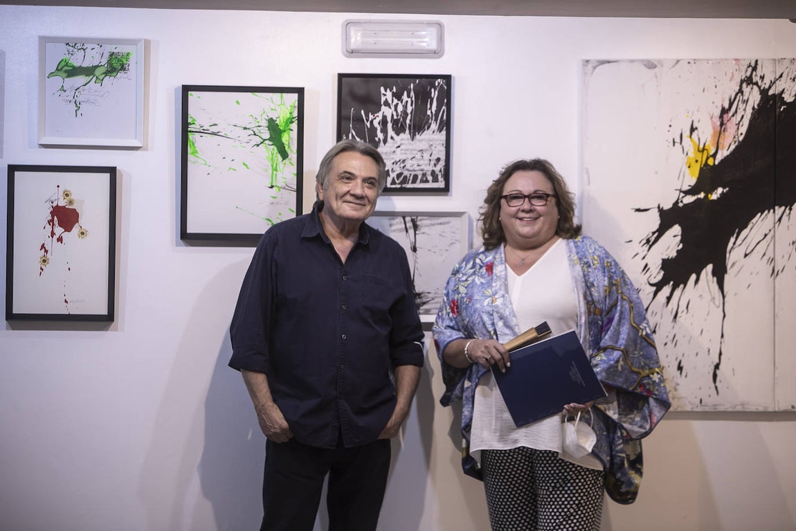 La exposición de Pepe Amate en el Colegio de Abogados de Córdoba, en imágenes