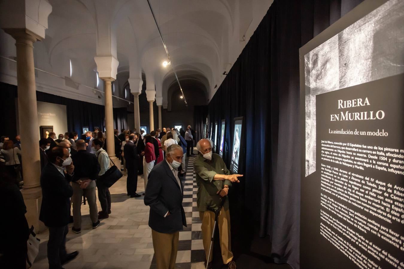 Inauguración de la exposición sobre el cuadro &#039;La Virgen de Belén&#039; de Murillo en el Hospital de la Caridad de Sevilla