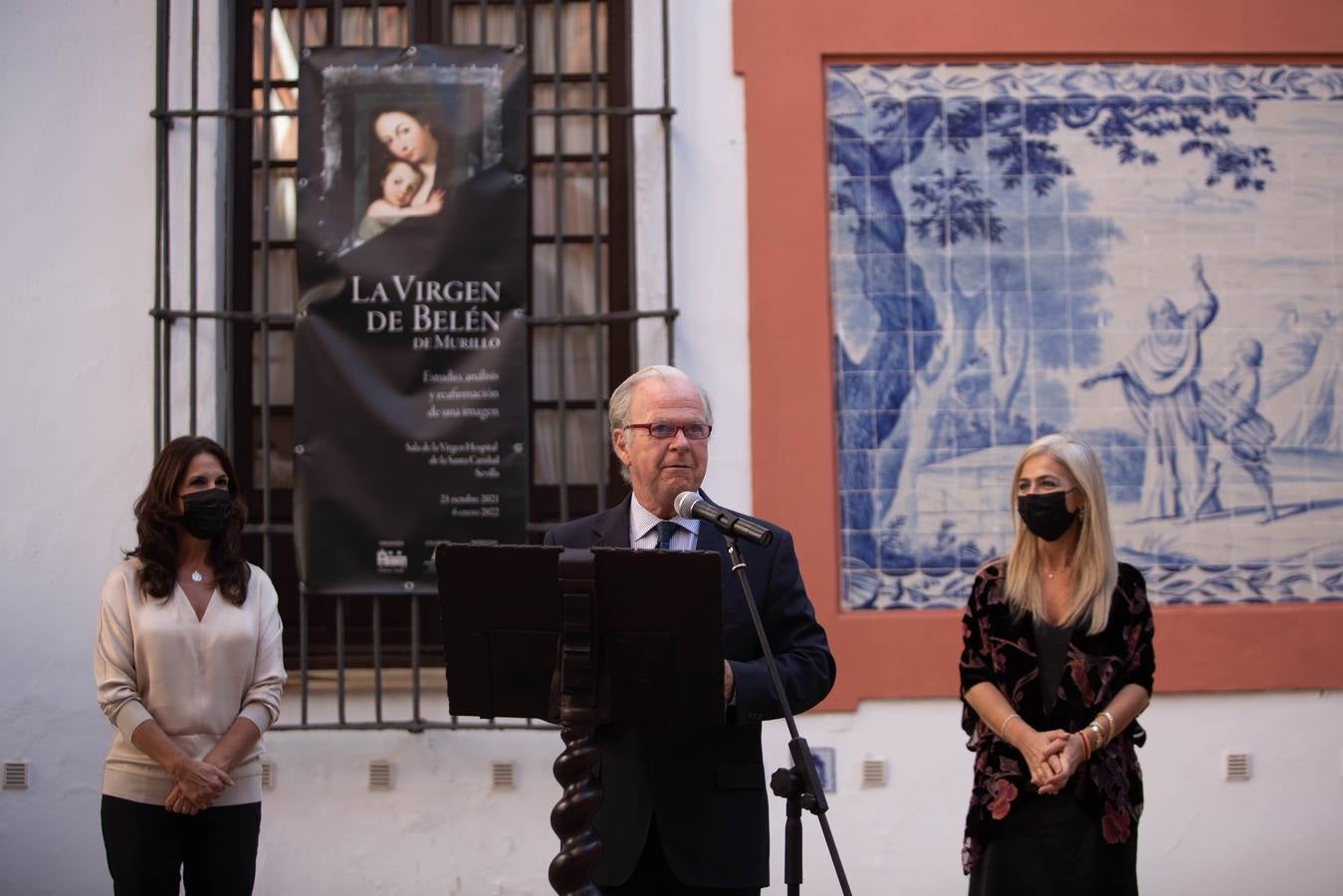 Inauguración de la exposición sobre el cuadro &#039;La Virgen de Belén&#039; de Murillo en el Hospital de la Caridad de Sevilla