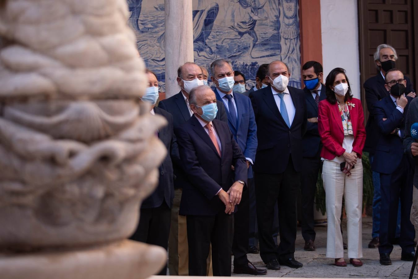 Inauguración de la exposición sobre el cuadro &#039;La Virgen de Belén&#039; de Murillo en el Hospital de la Caridad de Sevilla