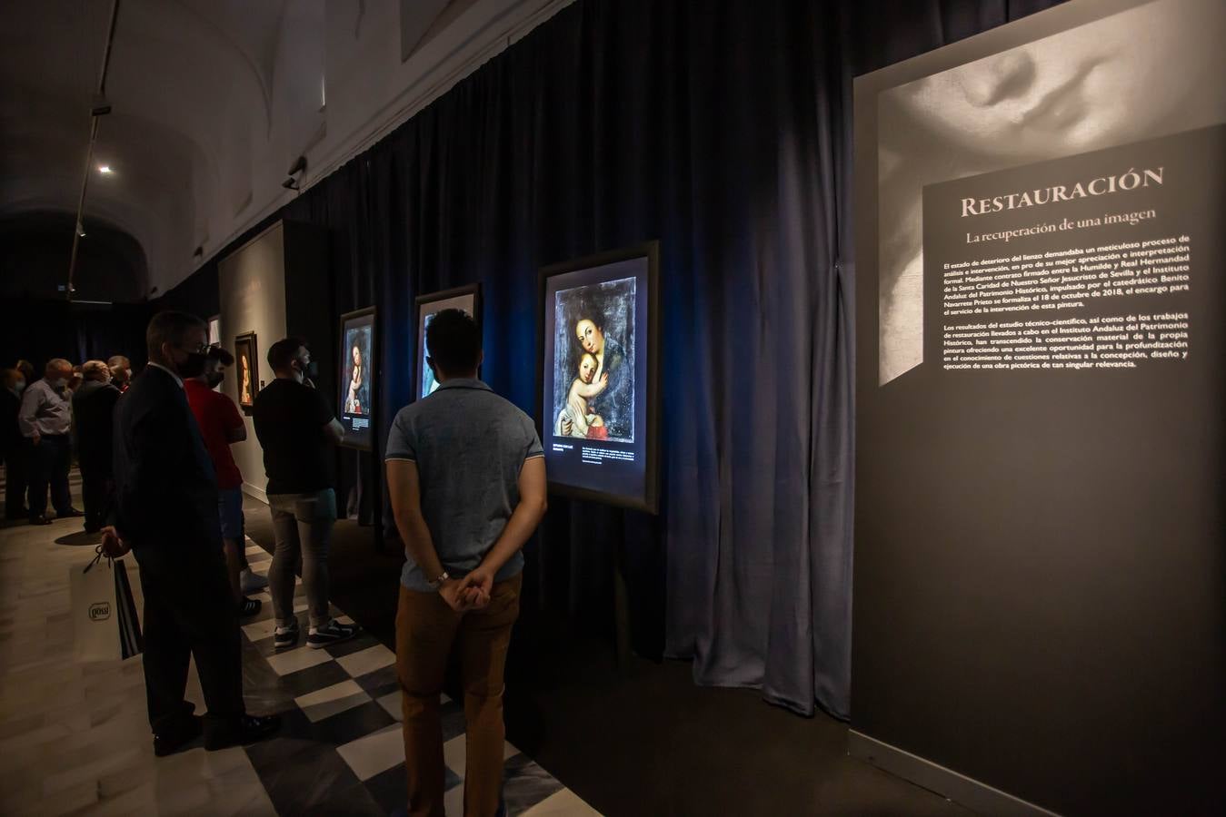 Inauguración de la exposición sobre el cuadro &#039;La Virgen de Belén&#039; de Murillo en el Hospital de la Caridad de Sevilla