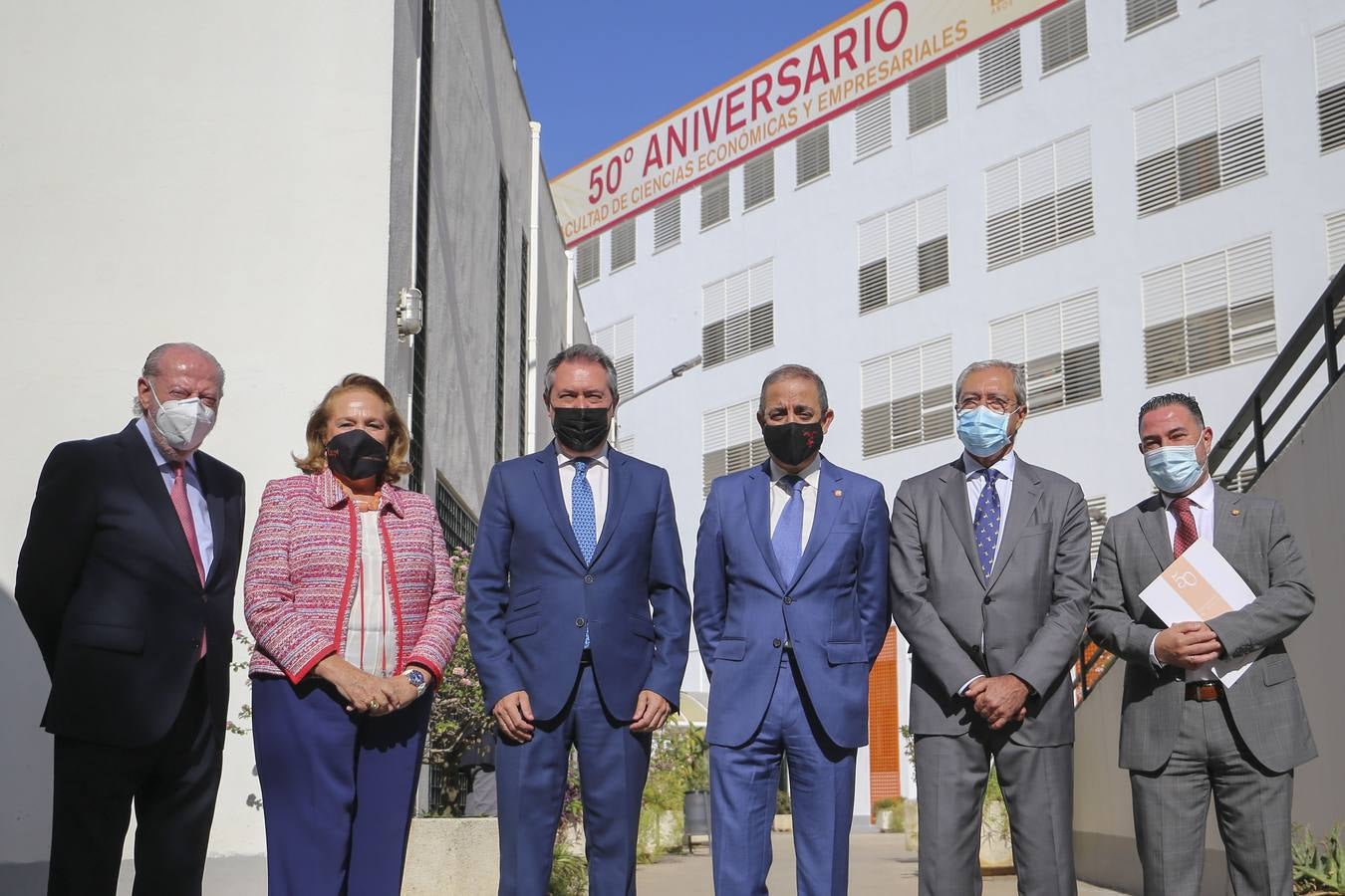 En imágenes, celebración del 50º aniversario de la Facultad de Económicas y Empresariales de Sevilla