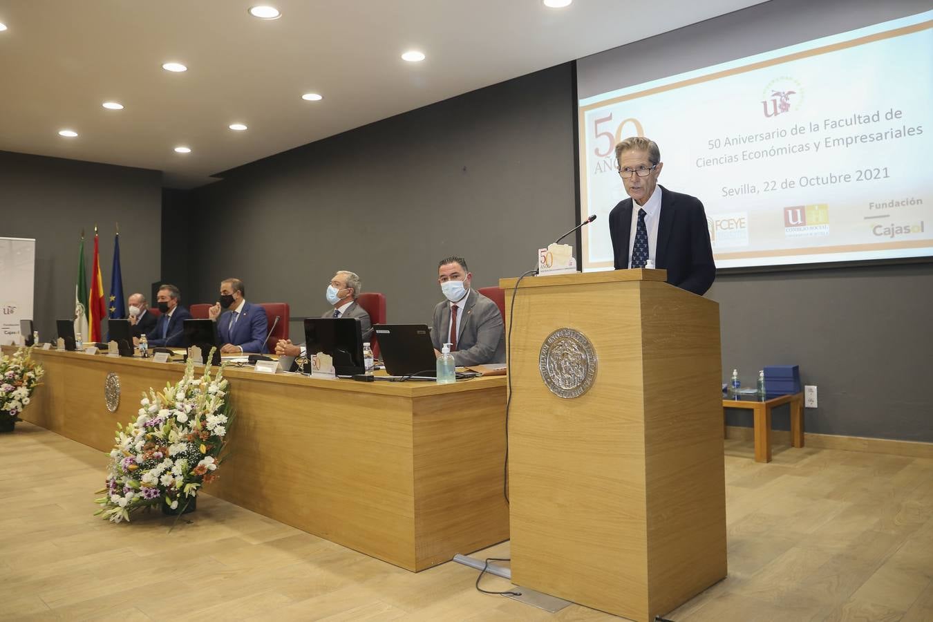 En imágenes, celebración del 50º aniversario de la Facultad de Económicas y Empresariales de Sevilla