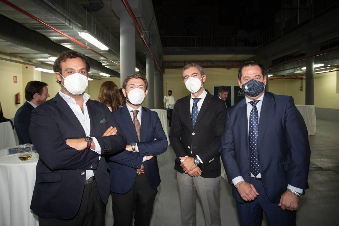 Alejandro Vega, Aurelio Barrau, Jorge Ramos y José Julio Medina