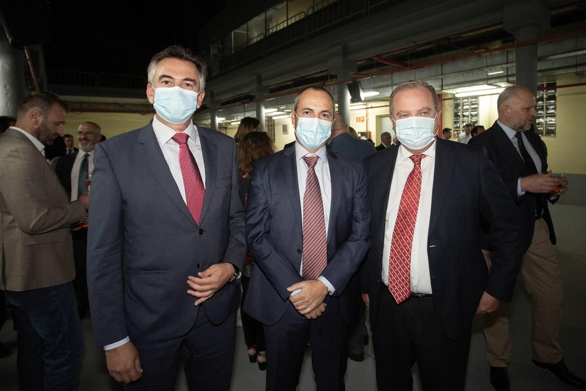 Pedro Marín, Pedro Soler y Manuel Fernández de Jódar