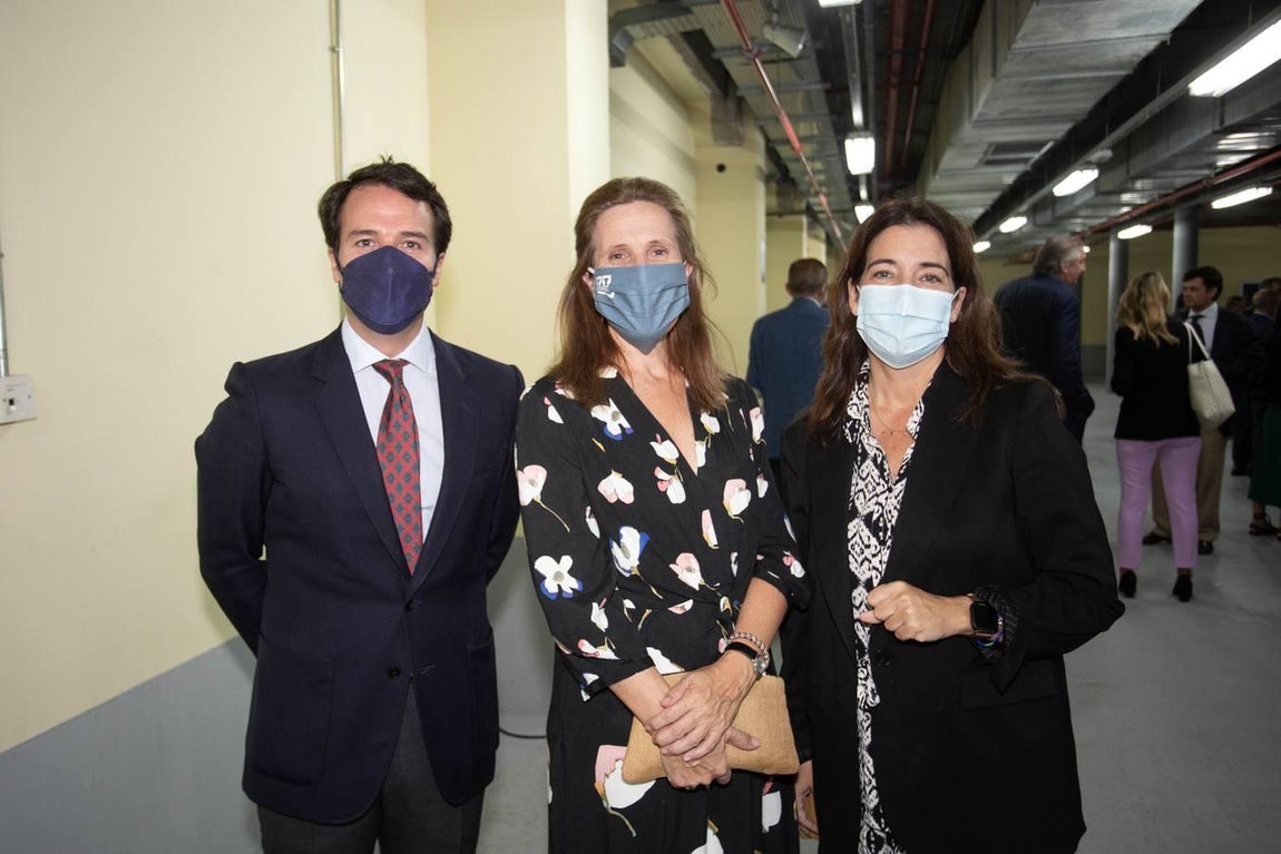 Álvaro Millán, Sofía González y Blanca García