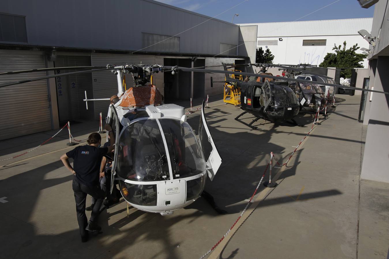 Narcoavionetas para hacer prácticas en un instituto de Sevilla