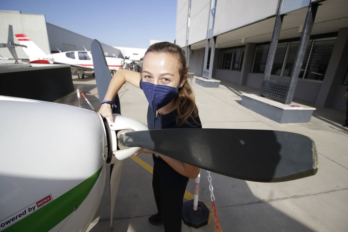 Narcoavionetas para hacer prácticas en un instituto de Sevilla