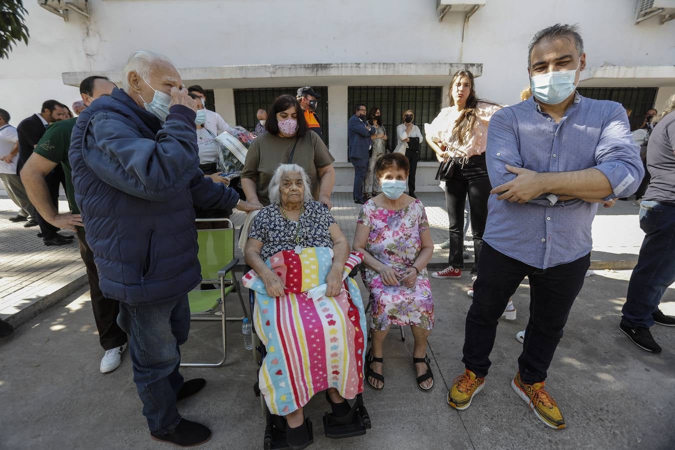 El Señor del Gran Poder durante el traslado de los Pajaritos a la Candelaria