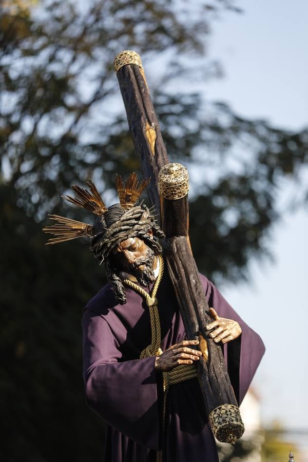 El Señor del Gran Poder durante el traslado de los Pajaritos a la Candelaria