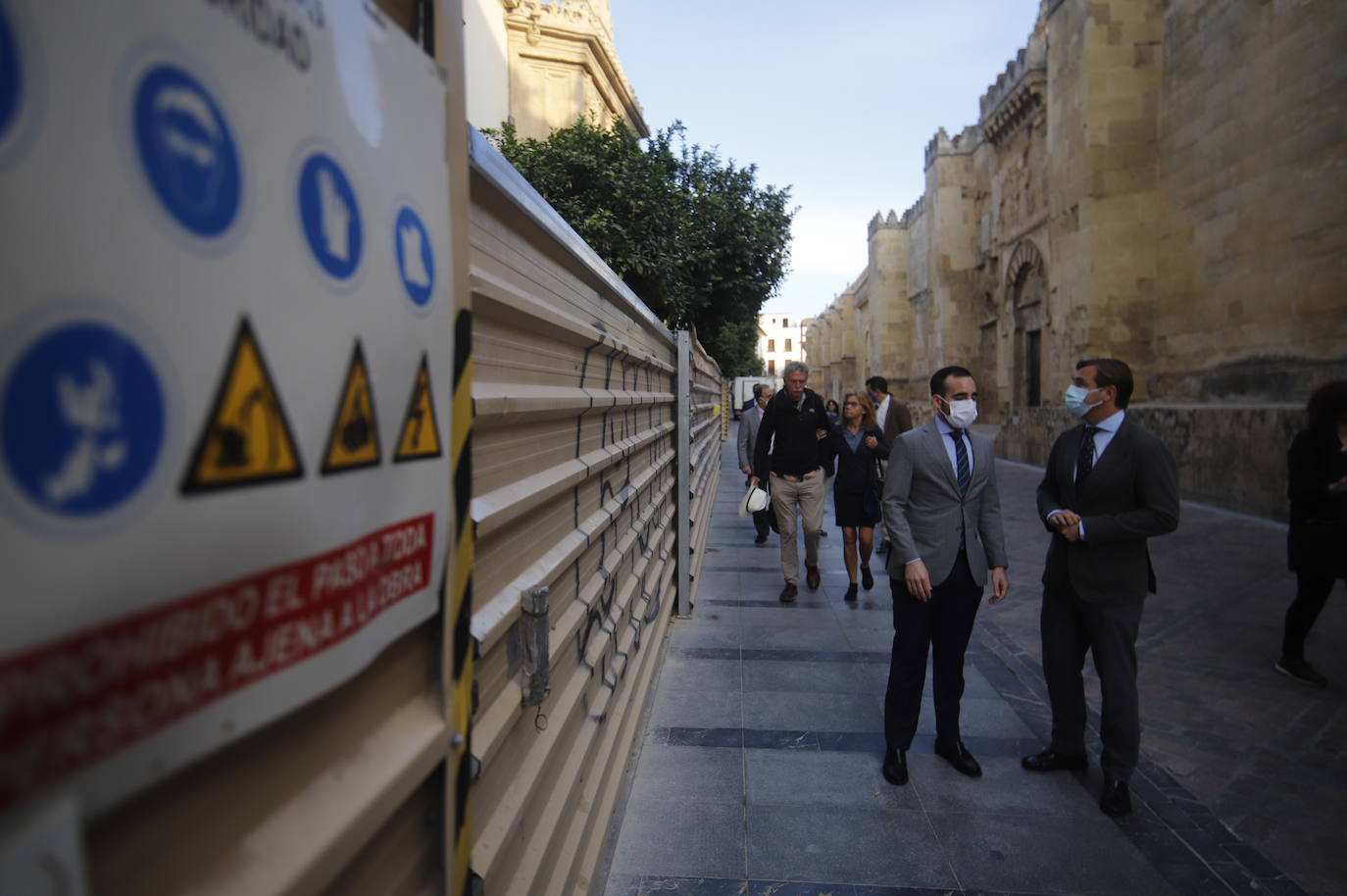 La fase final de las obras del Palacio de Congresos de Córdoba, en imágenes