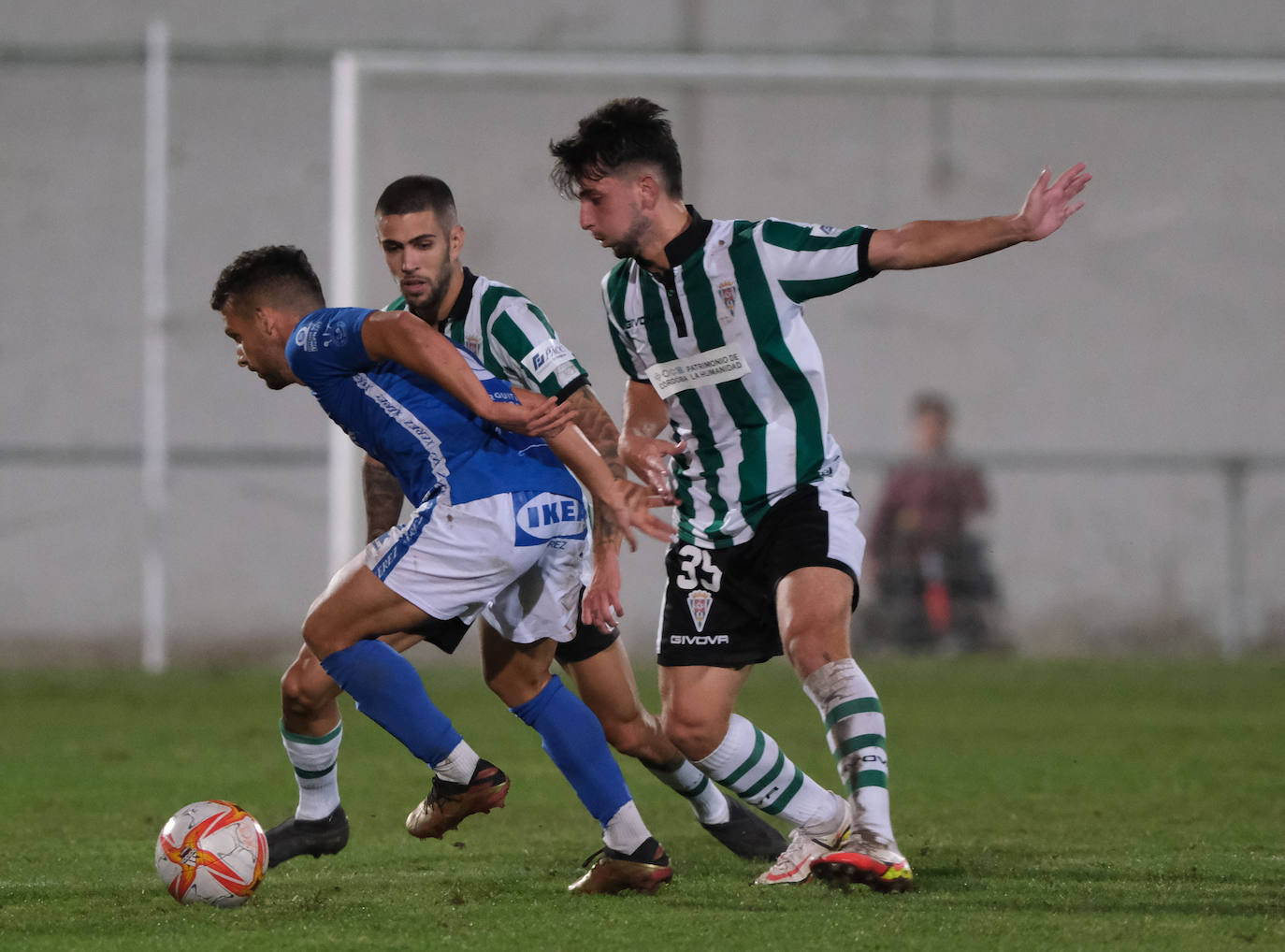 Así ha celebrado el Córdoba CF la clasificación para la Copa del Rey ante el Xerez CD, en imágenes