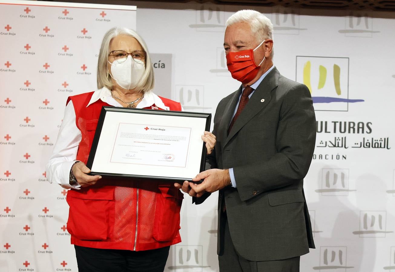 Entrega de los Premios Voluntariado 2021 de la Cruz Roja de Sevilla, en imágenes