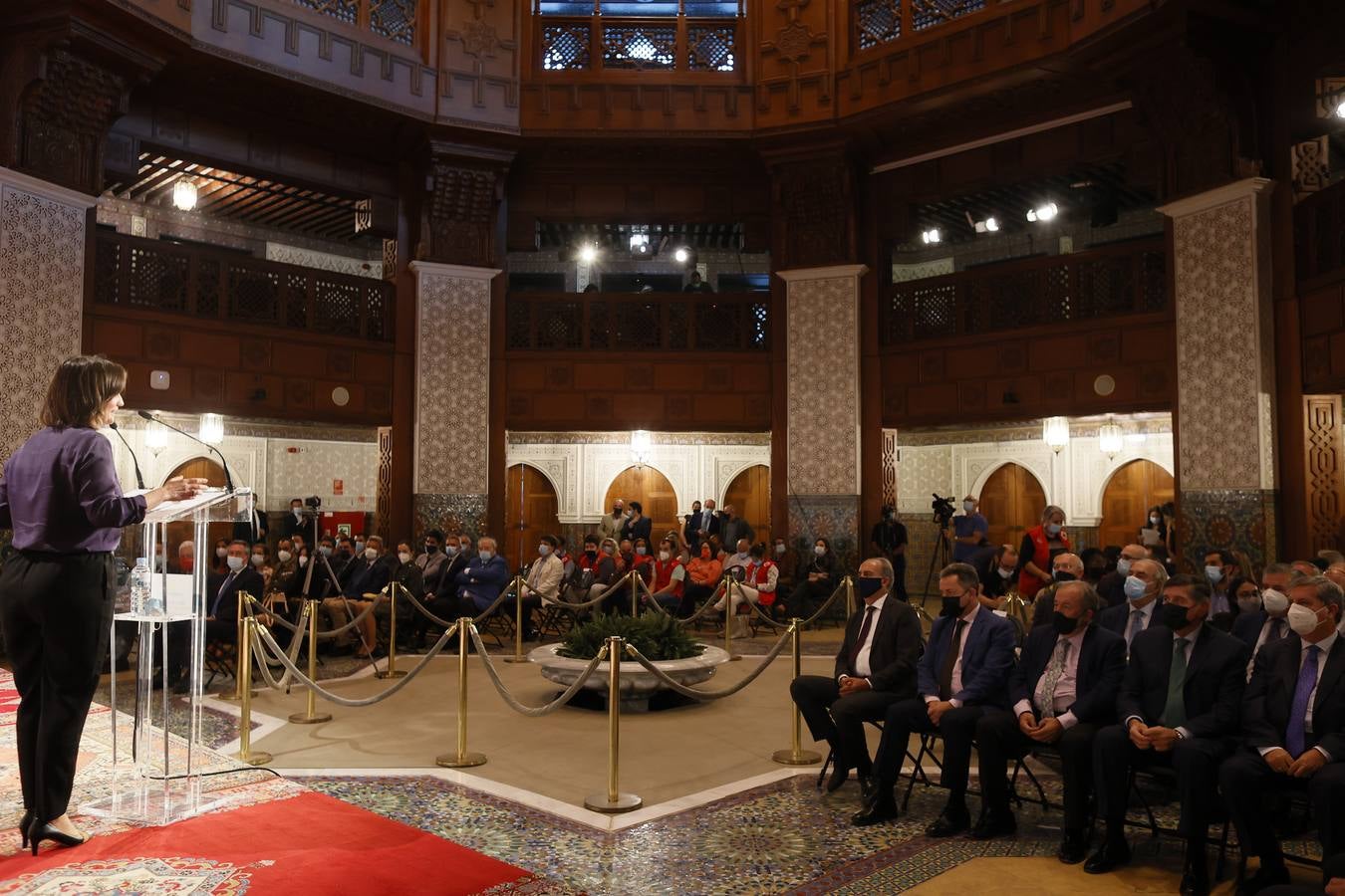 Entrega de los Premios Voluntariado 2021 de la Cruz Roja de Sevilla, en imágenes