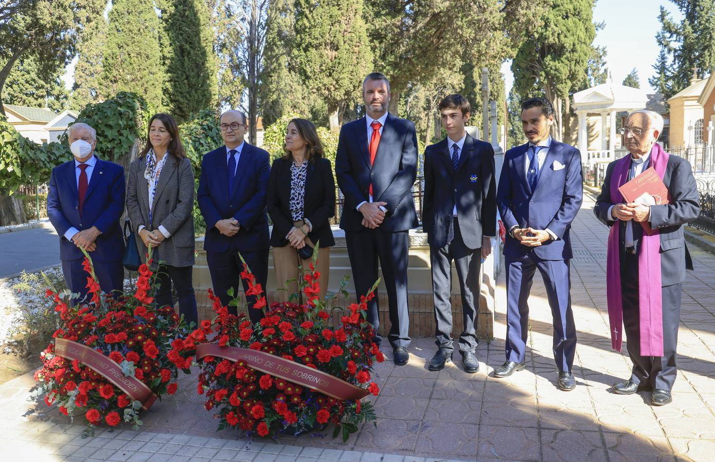 El Sevilla F.C. recuerda a Ramón Sánchez-Pizjuán en el 65º aniversario de su fallecimiento