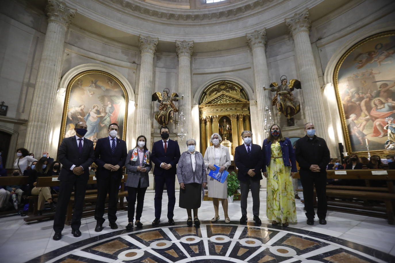 La apertura al público de la iglesia de Santa Victoria en Córdoba, en imágenes