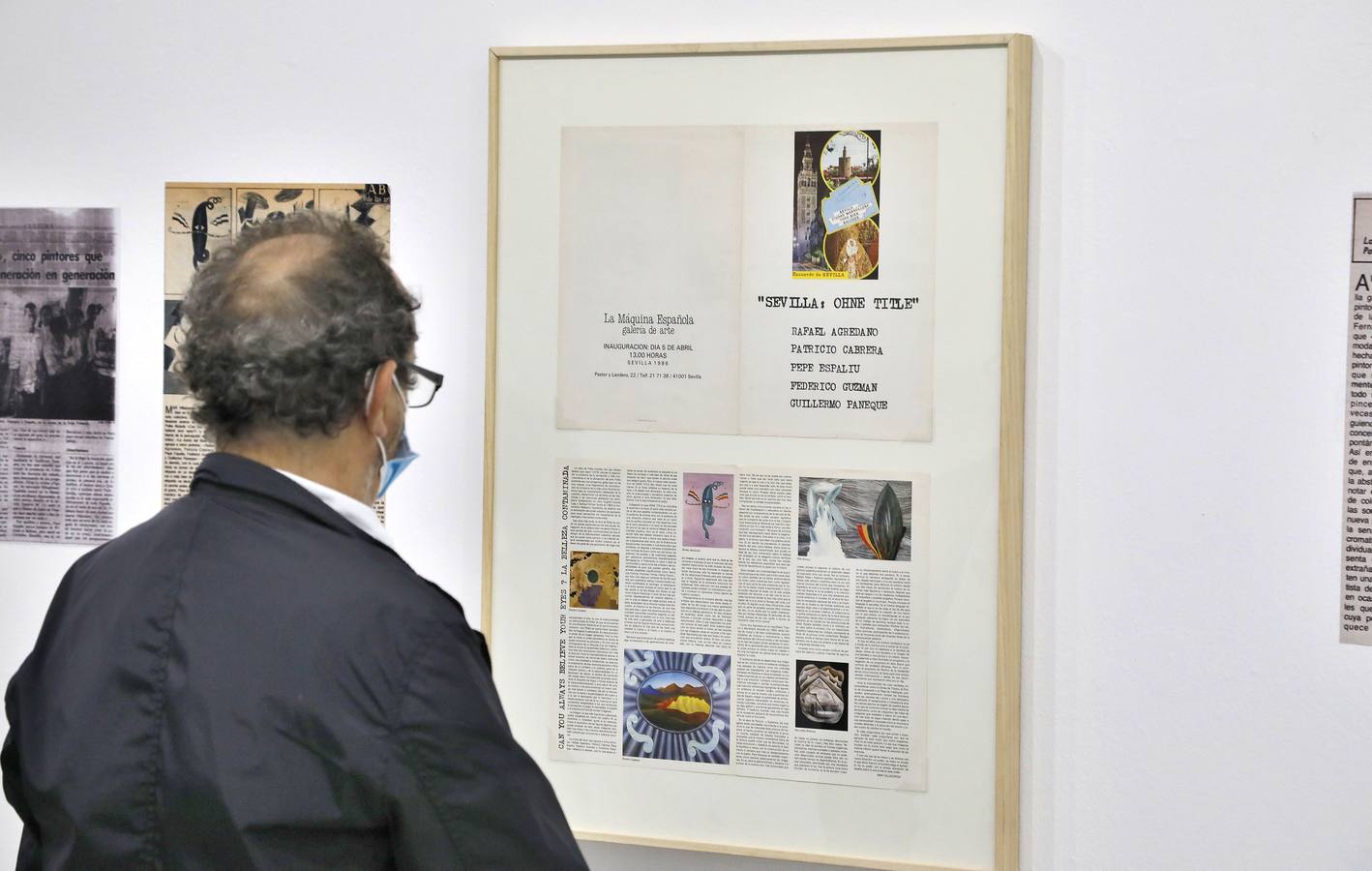 La exposición &#039;La Máquina Española&#039; revisa en el CAAC el impacto de la galería andaluza en el arte español de los 80
