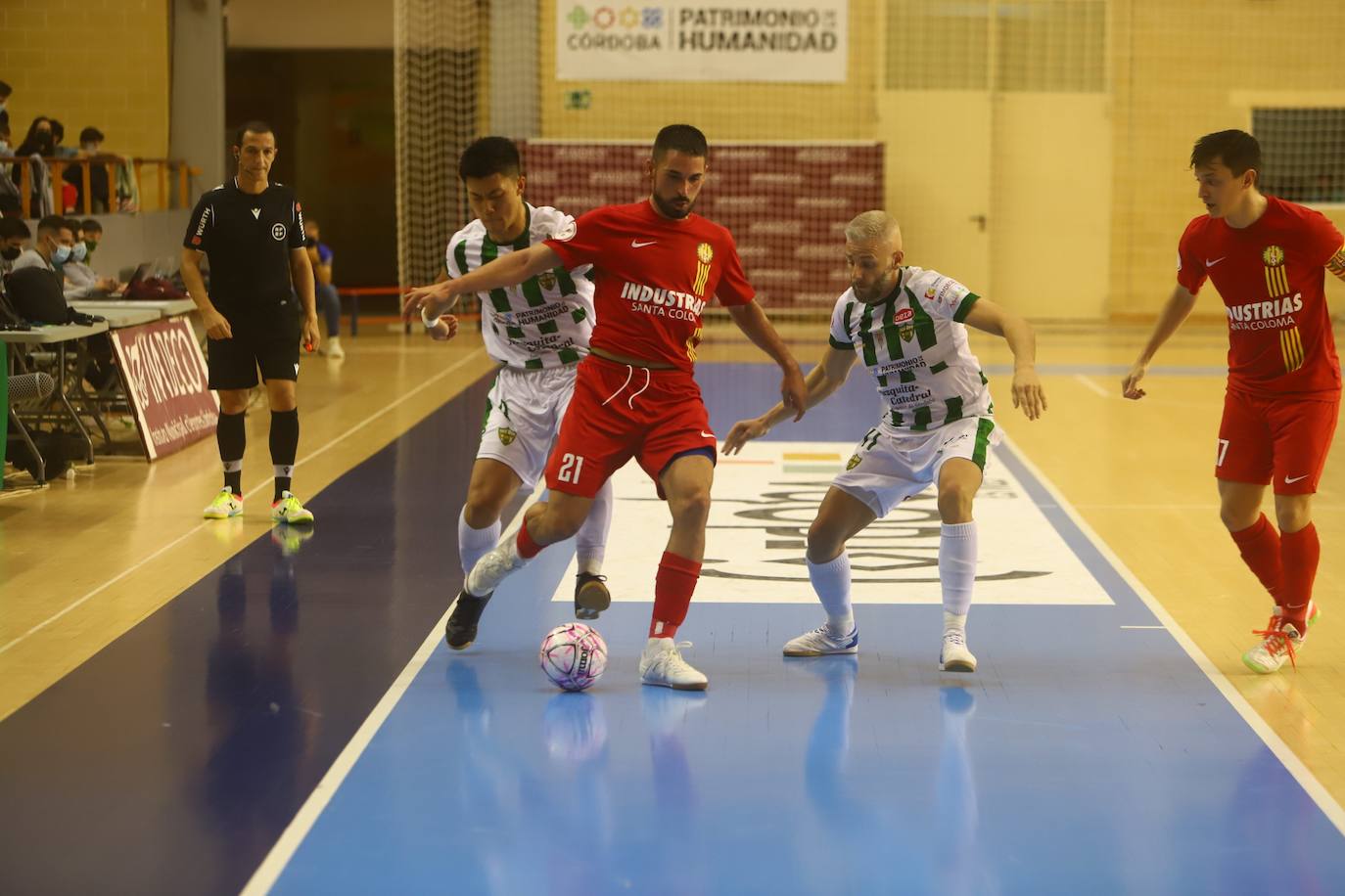 El Córdoba Patrimonio - Santa Coloma de fútbol sala, en imágenes