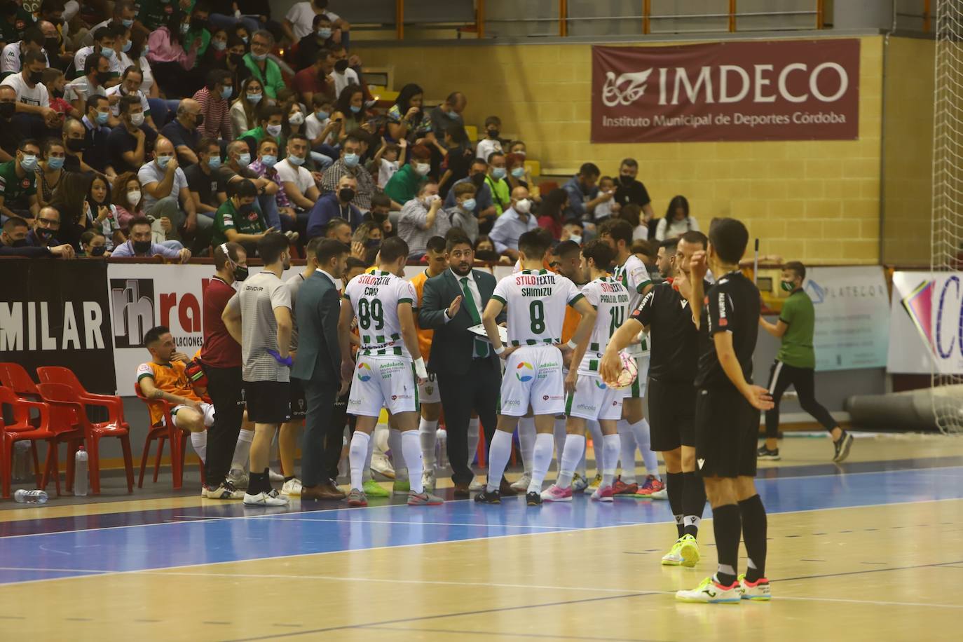 El Córdoba Patrimonio - Santa Coloma de fútbol sala, en imágenes