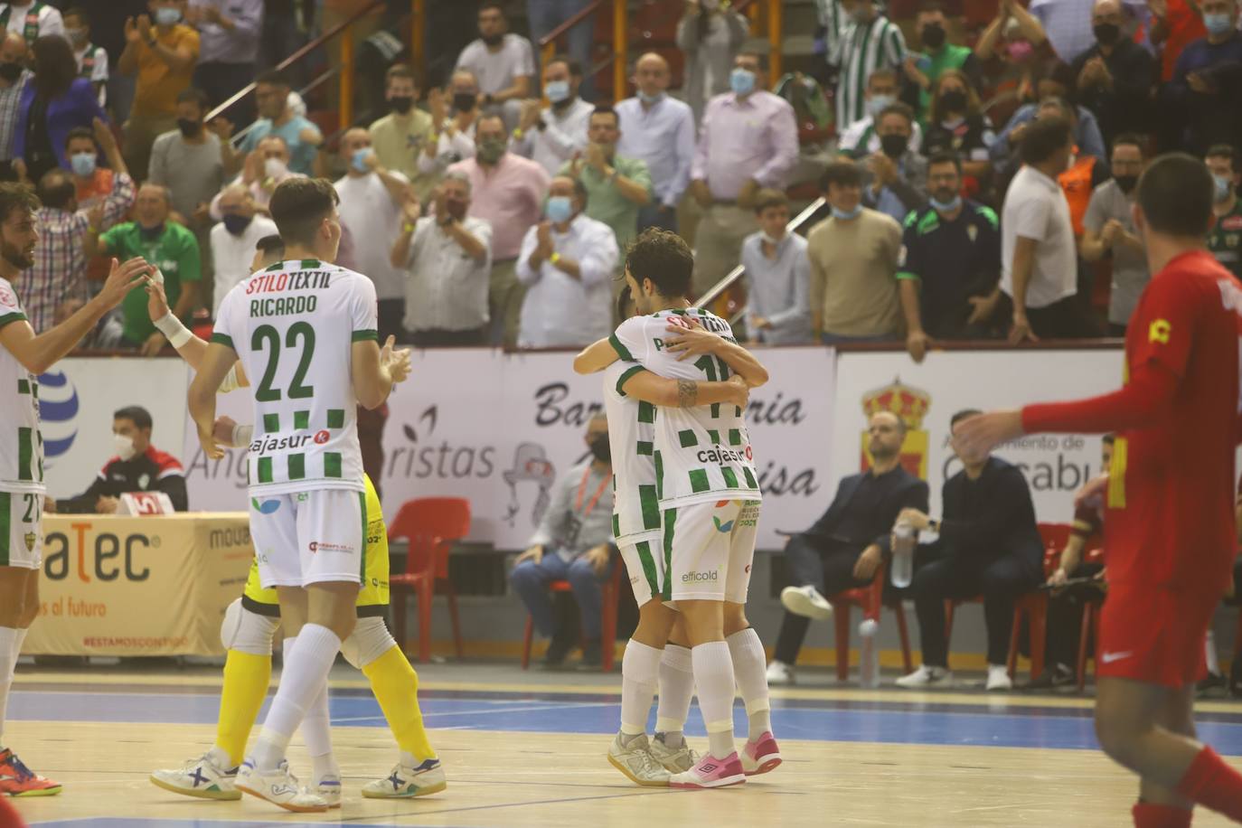 El Córdoba Patrimonio - Santa Coloma de fútbol sala, en imágenes