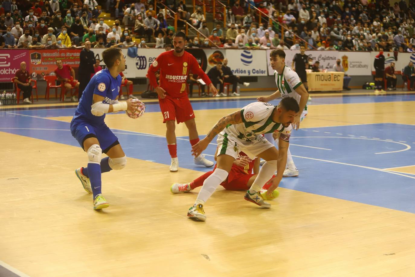 El Córdoba Patrimonio - Santa Coloma de fútbol sala, en imágenes