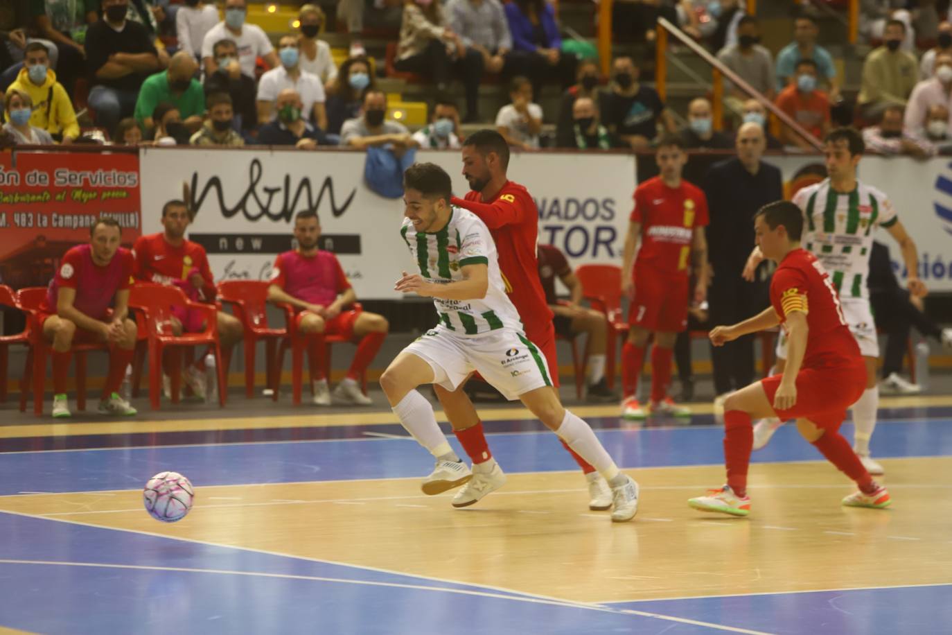 El Córdoba Patrimonio - Santa Coloma de fútbol sala, en imágenes