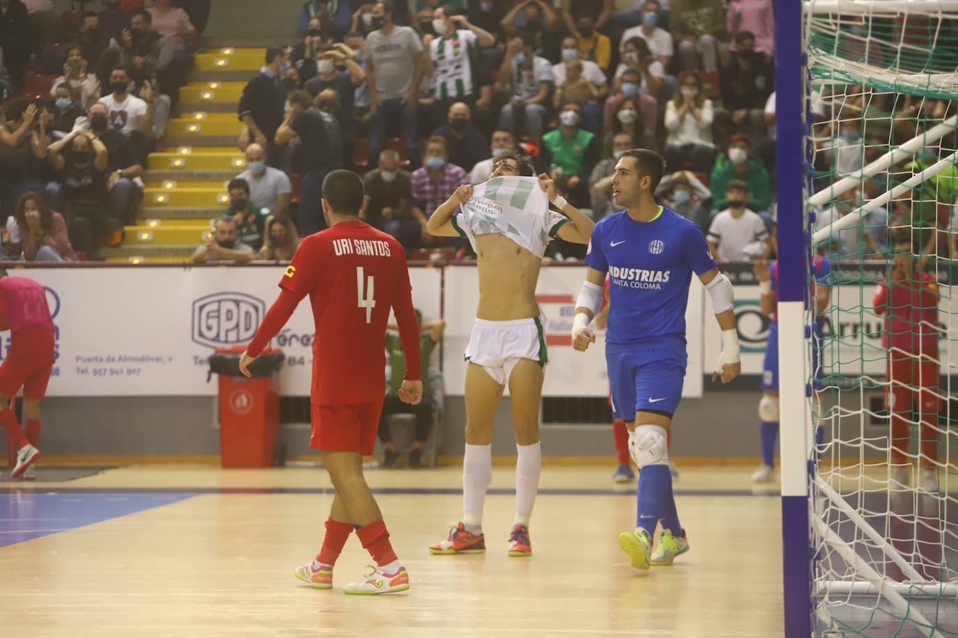 El Córdoba Patrimonio - Santa Coloma de fútbol sala, en imágenes