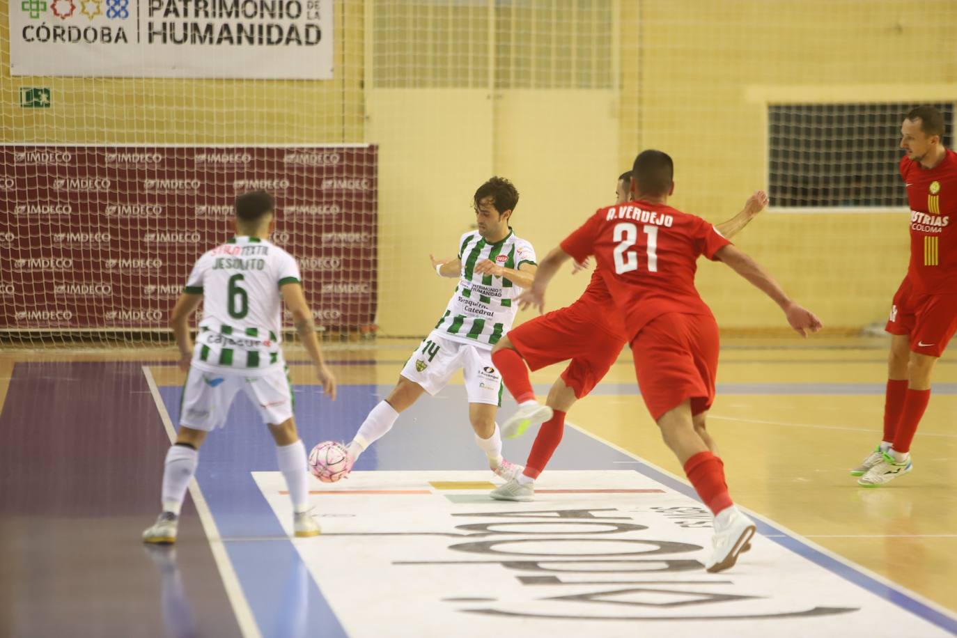 El Córdoba Patrimonio - Santa Coloma de fútbol sala, en imágenes