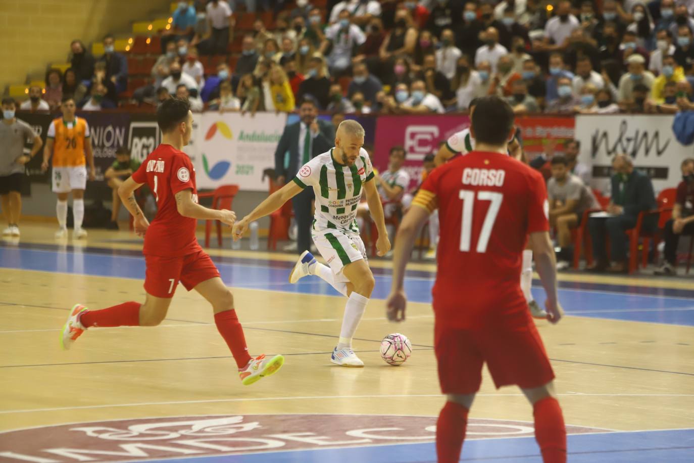 El Córdoba Patrimonio - Santa Coloma de fútbol sala, en imágenes