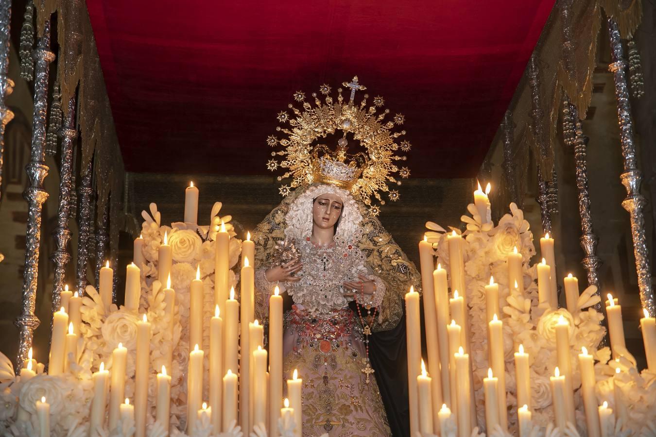 La procesión fallida de la Virgen de la O de Córdoba, en imágenes