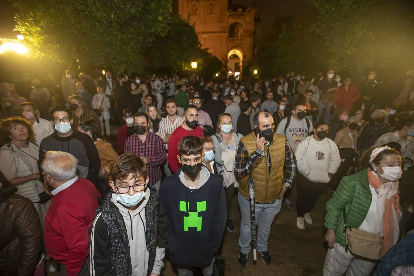 La procesión fallida de la Virgen de la O de Córdoba, en imágenes