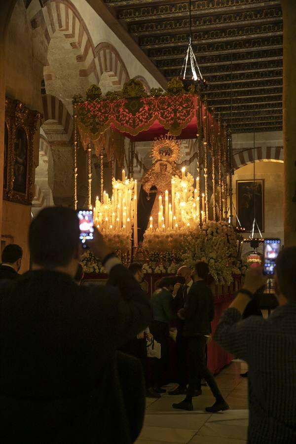 La procesión fallida de la Virgen de la O de Córdoba, en imágenes