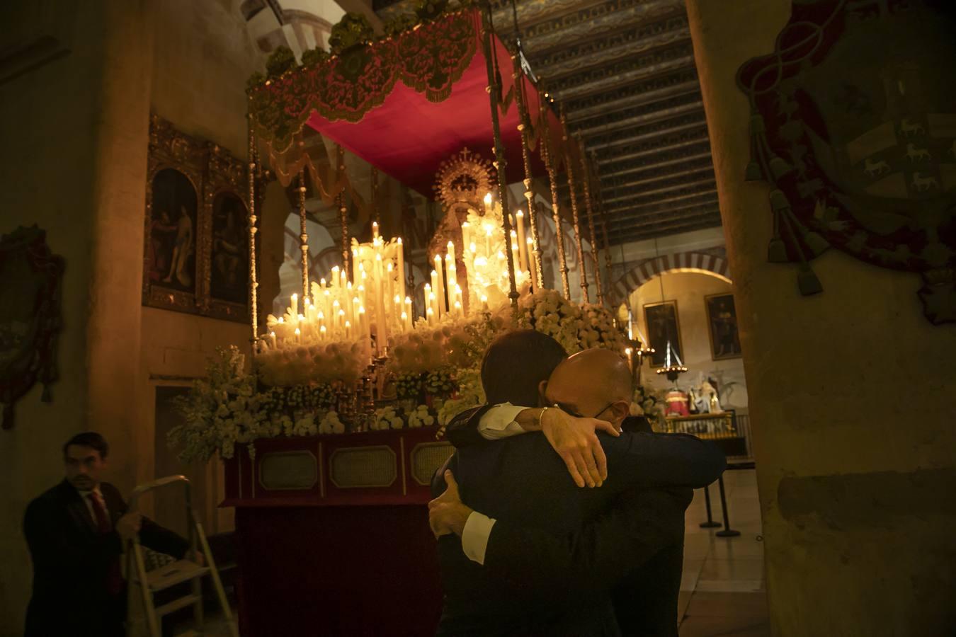 La procesión fallida de la Virgen de la O de Córdoba, en imágenes