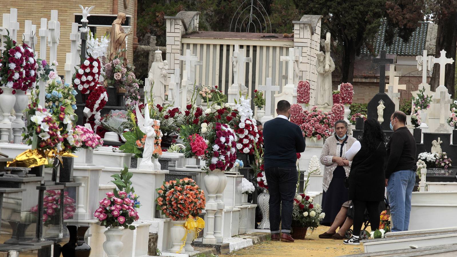 En imágenes, memoria y tradición en el cementerio de Sevilla