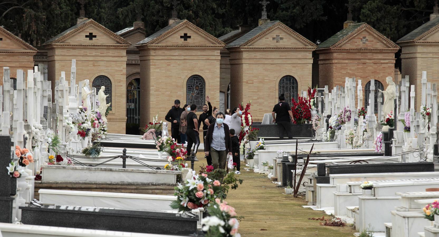 En imágenes, memoria y tradición en el cementerio de Sevilla