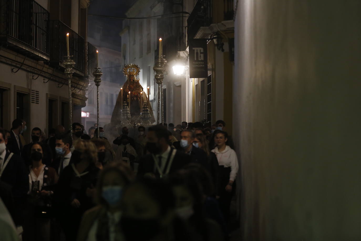 El rosario del Carmen de San Cayetano, de Córdoba, en imágenes