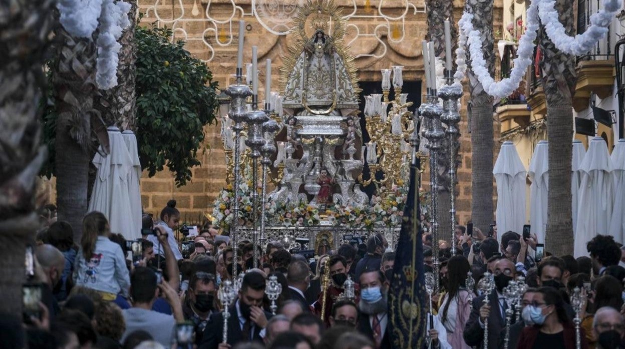 Procesión de La Palma en Cádiz