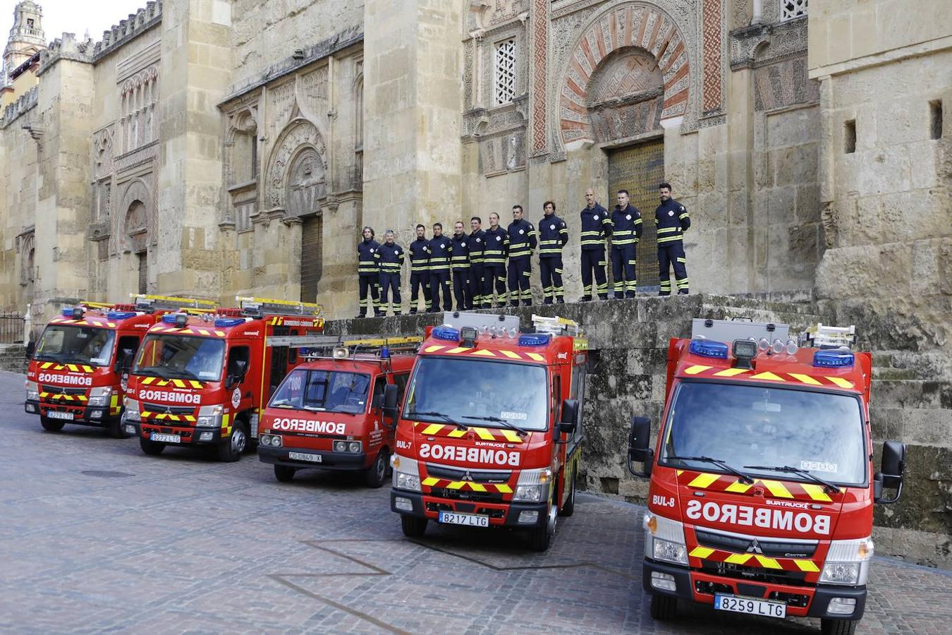 Los nuevos vehículos de bomberos para el Casco Histórico de Córdoba, en imágenes