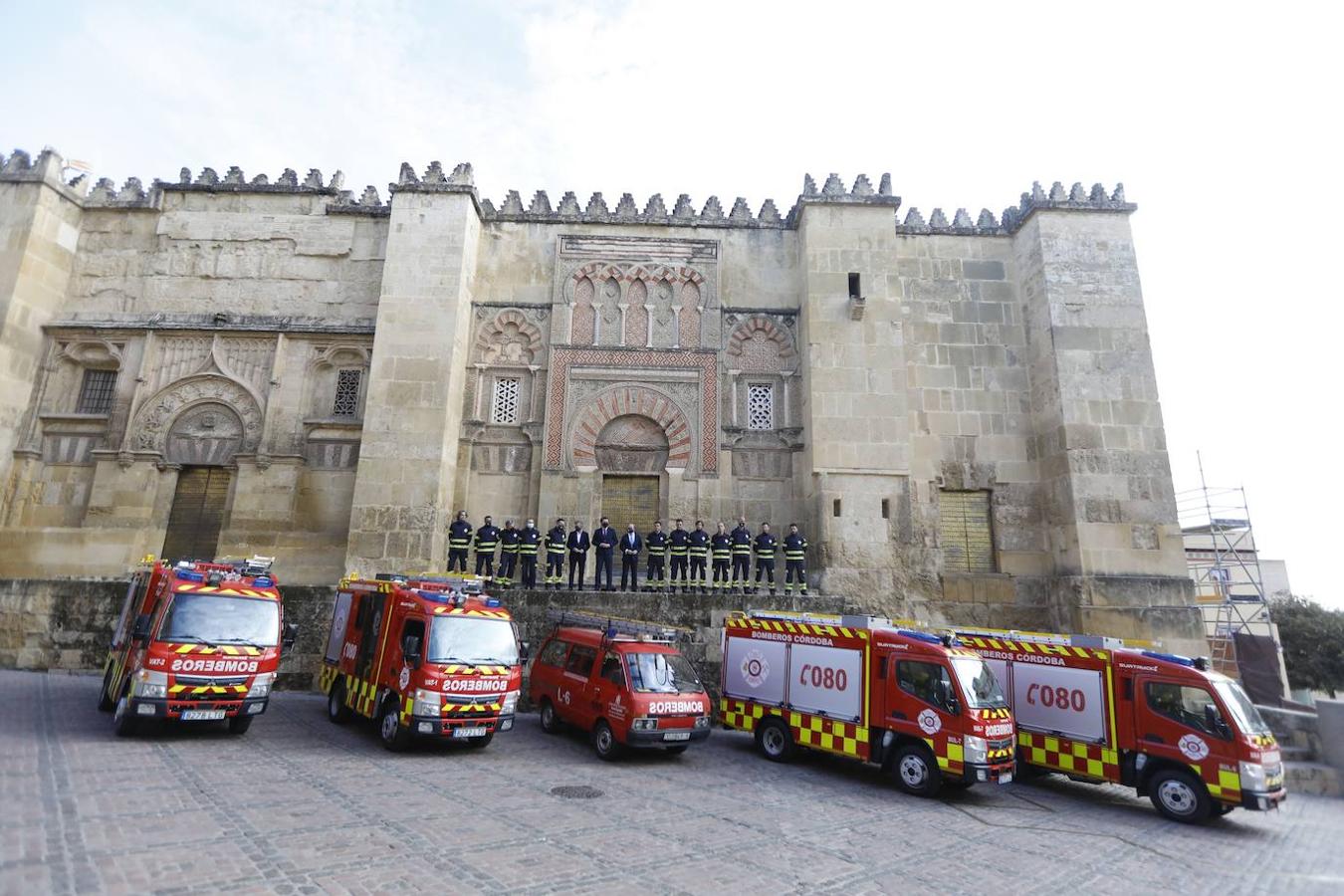 Los nuevos vehículos de bomberos para el Casco Histórico de Córdoba, en imágenes