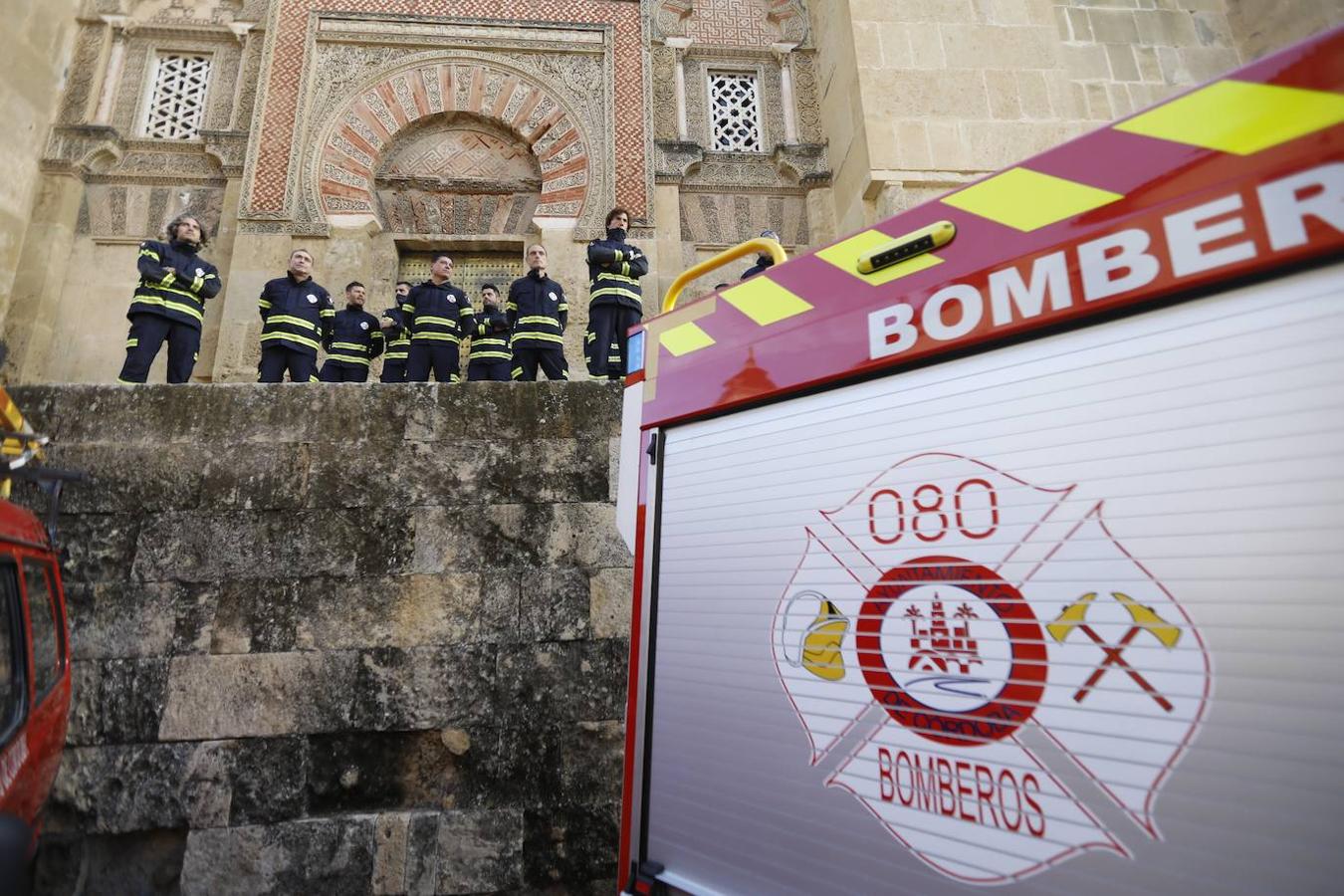 Los nuevos vehículos de bomberos para el Casco Histórico de Córdoba, en imágenes