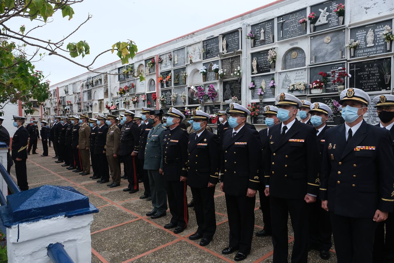 Homenaje en San Fernando a los fallecidos de la Armada