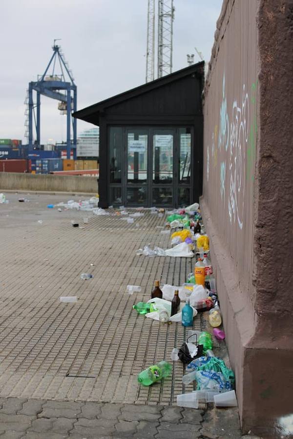 Fotos: Así quedó la Punta de San Felipe tras la noche de Halloween