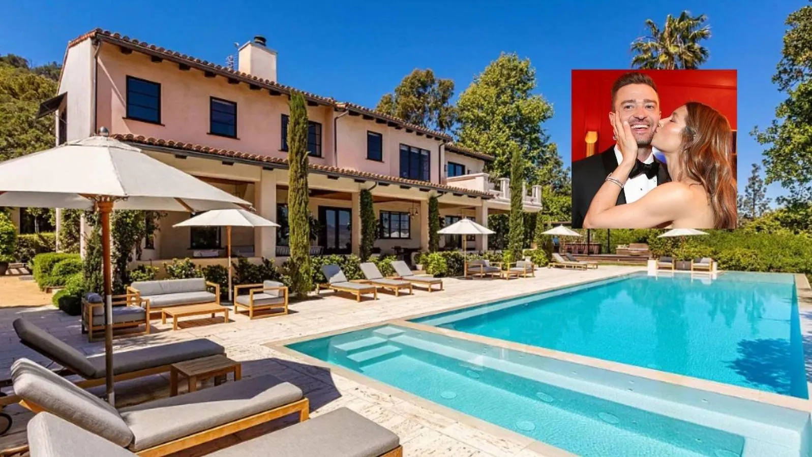 Así es la mansión de lujo que Justin Timberlake y Jessica Biel venden por 35 millones