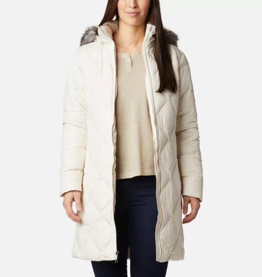 Chaqueta de plumón confeccionada en tejido impermeable de Columbia (179, 99€).