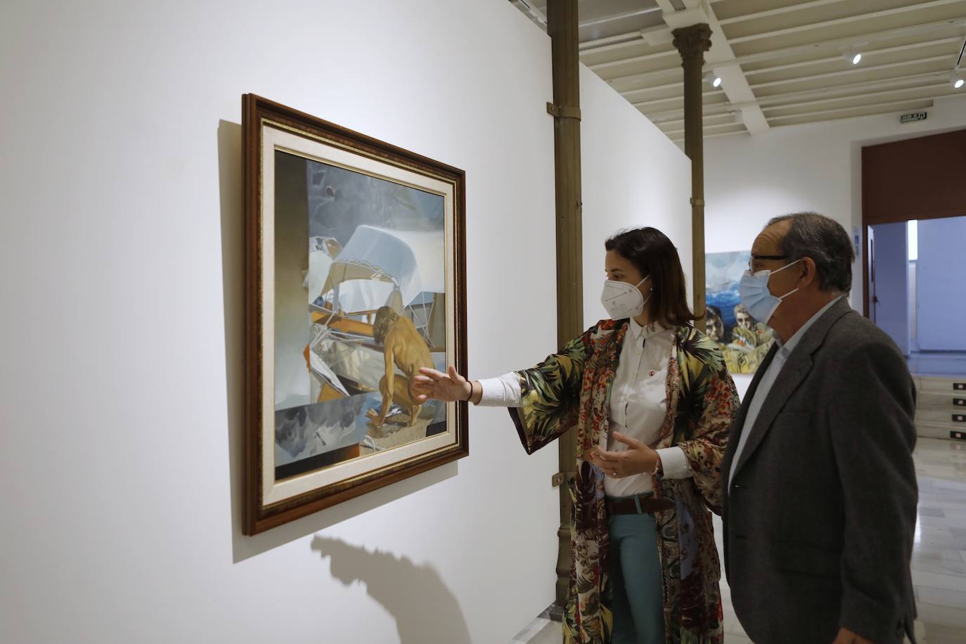 La exposición del pintor Armando Sendín en Córdoba, en imágenes