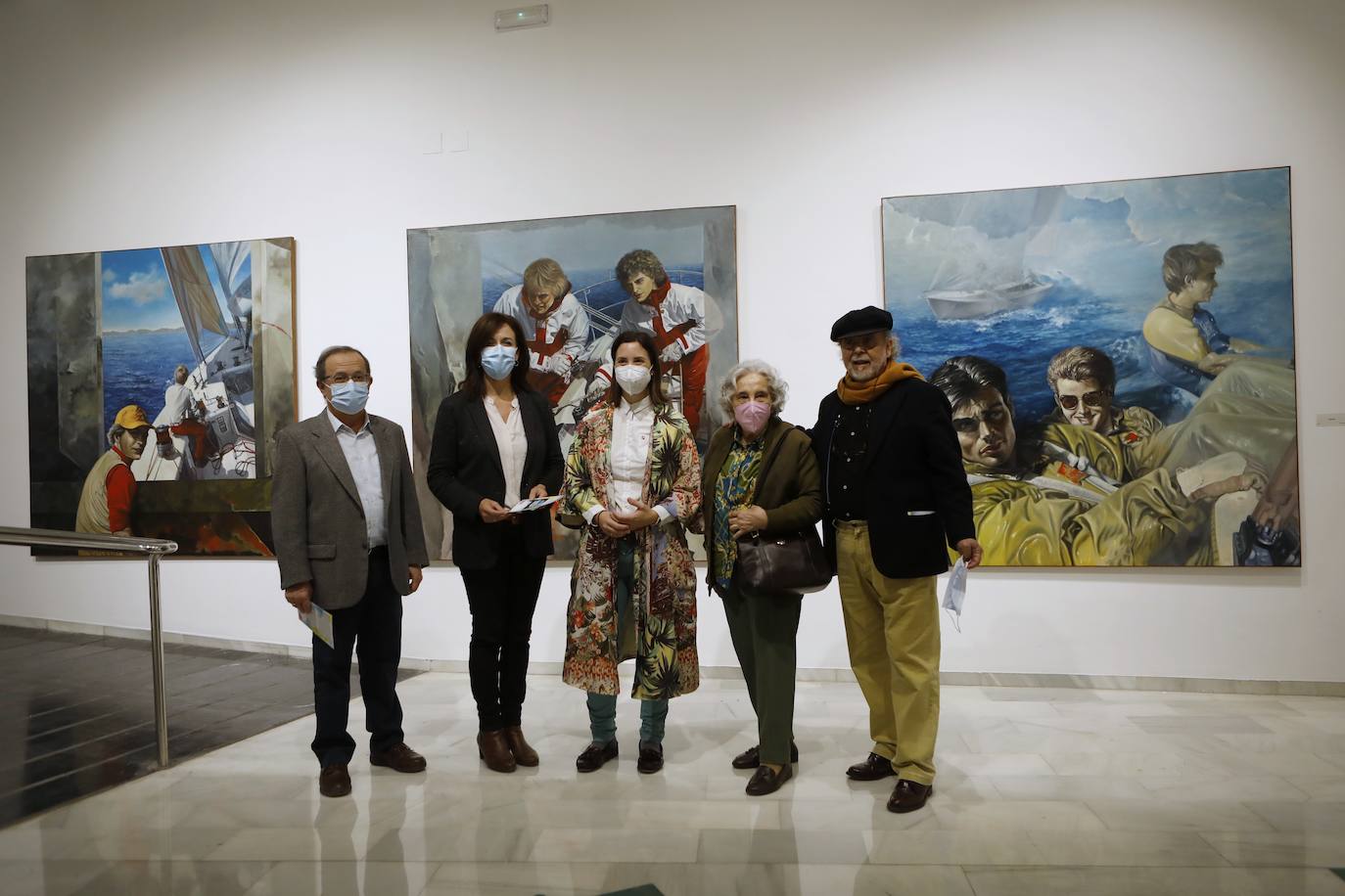 La exposición del pintor Armando Sendín en Córdoba, en imágenes