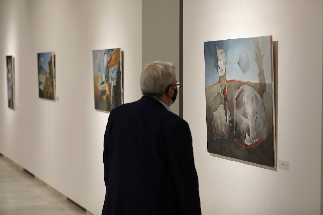 La exposición del pintor Armando Sendín en Córdoba, en imágenes