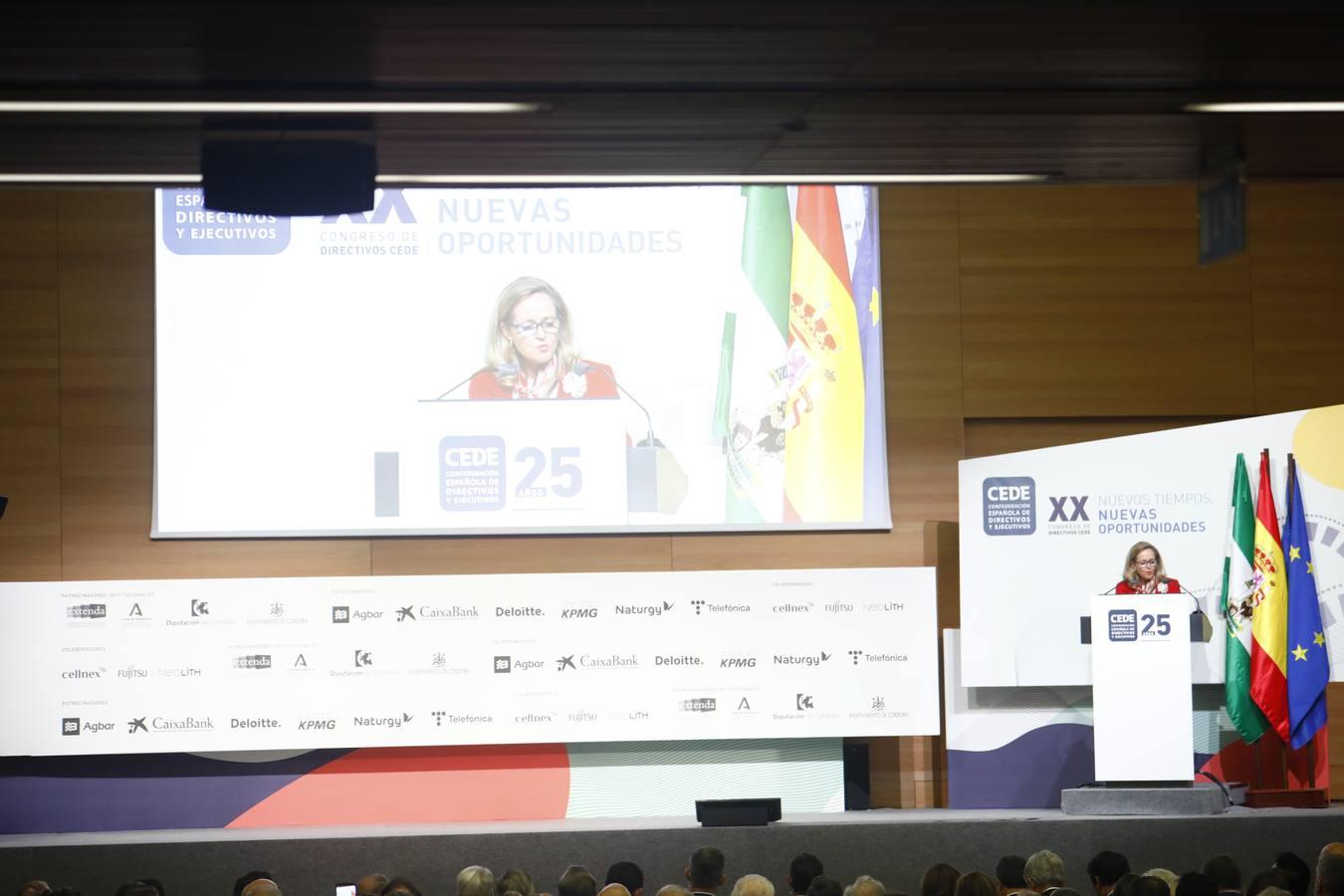 El Rey clausura el Congreso CEDE en Córdoba, en imágenes