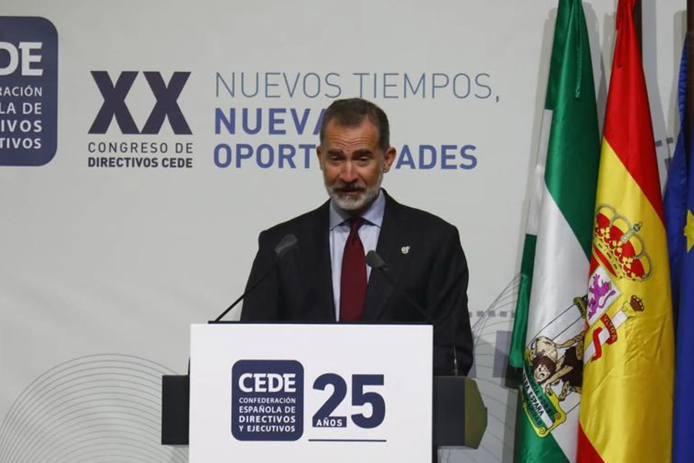 El Rey clausura el Congreso CEDE en Córdoba, en imágenes