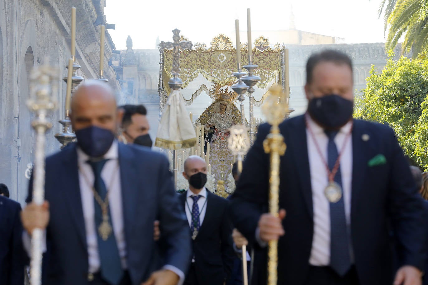 La procesión de la Virgen de la O en Córdoba, en imágenes